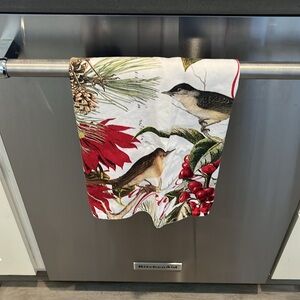 Sur La Table holiday bird kitchen towel
